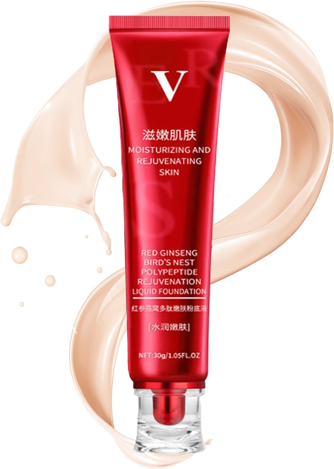 Fond de ten cu ginseng roșu